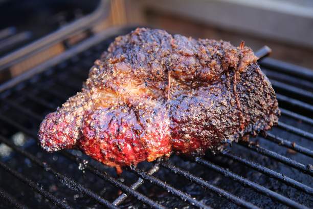 Wagyu Brisket vom Smoker