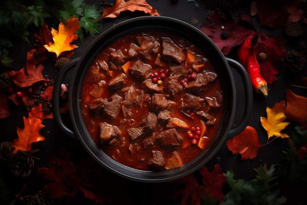 Gulasch aus dem Dutch Oven