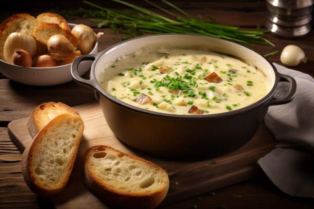 Berliner Kartoffelsuppe aus dem Dutch Oven