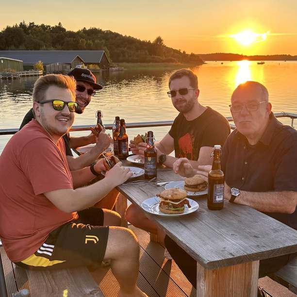 Abendessen in Waren/Müritz