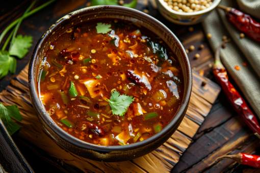 Peking Suppe (sauer scharf)